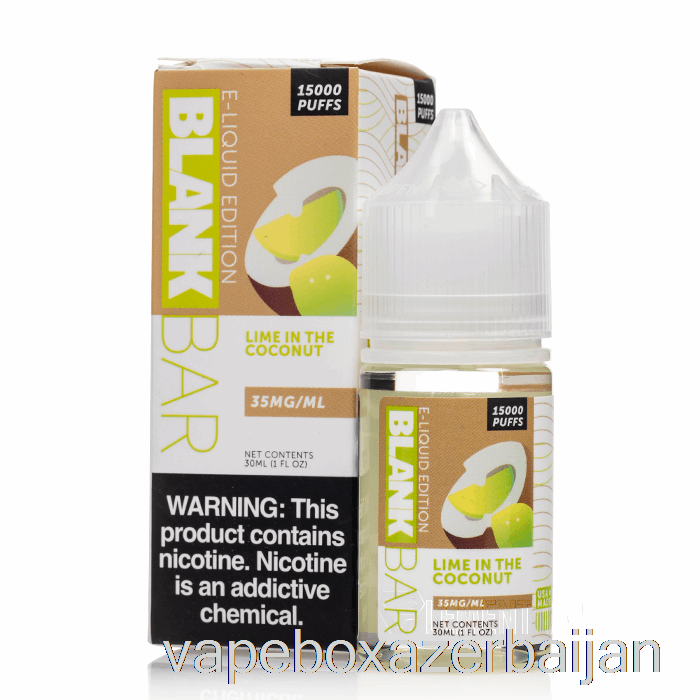 E-Juice Vape Lime In The Coconut - BLANK BAR Salts - 30mL 35mg